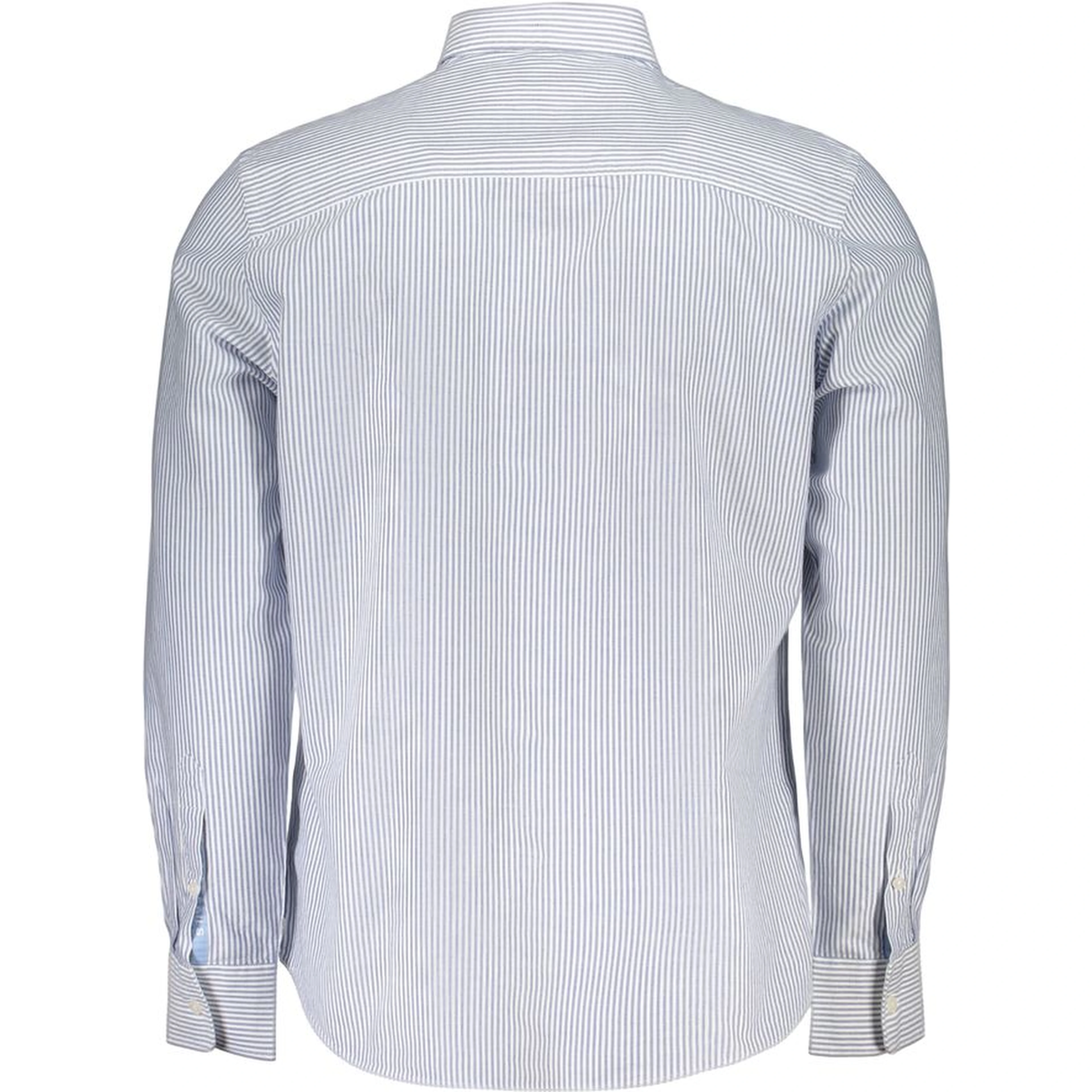 Blue Cotton Dress Shirt
