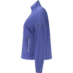 Blue Nylon Women's Jacket