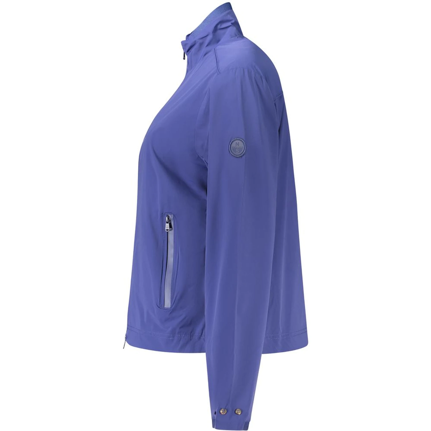 Blue Nylon Women's Jacket