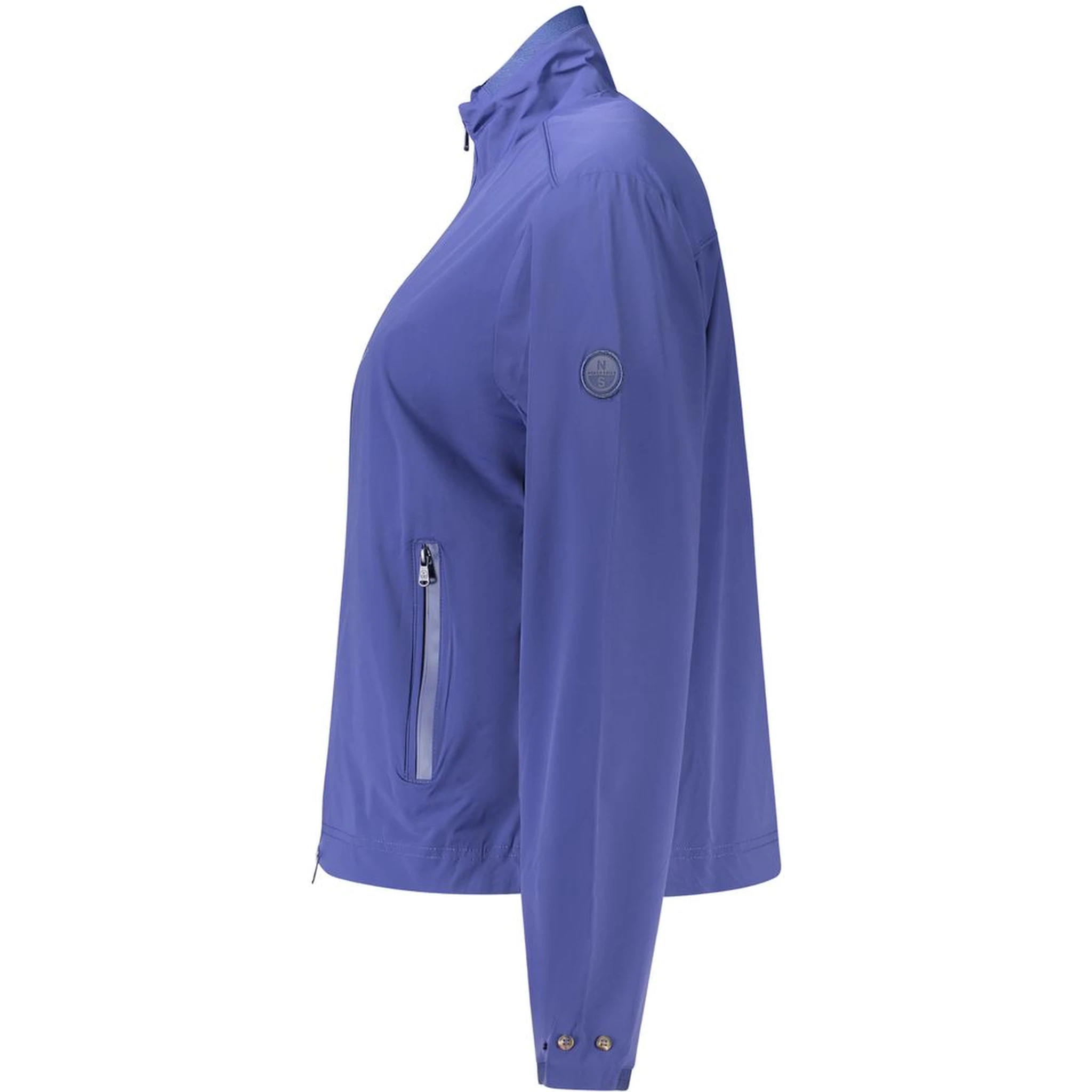 Blue Nylon Women's Jacket