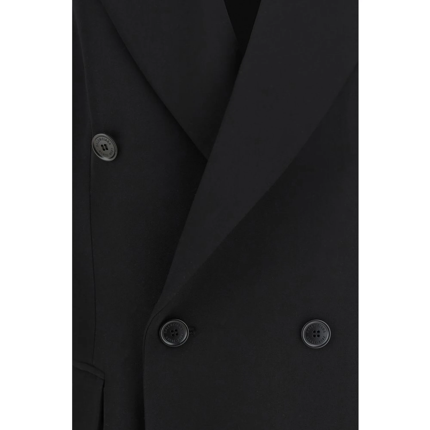 Black Wool Oves Aries Blazer