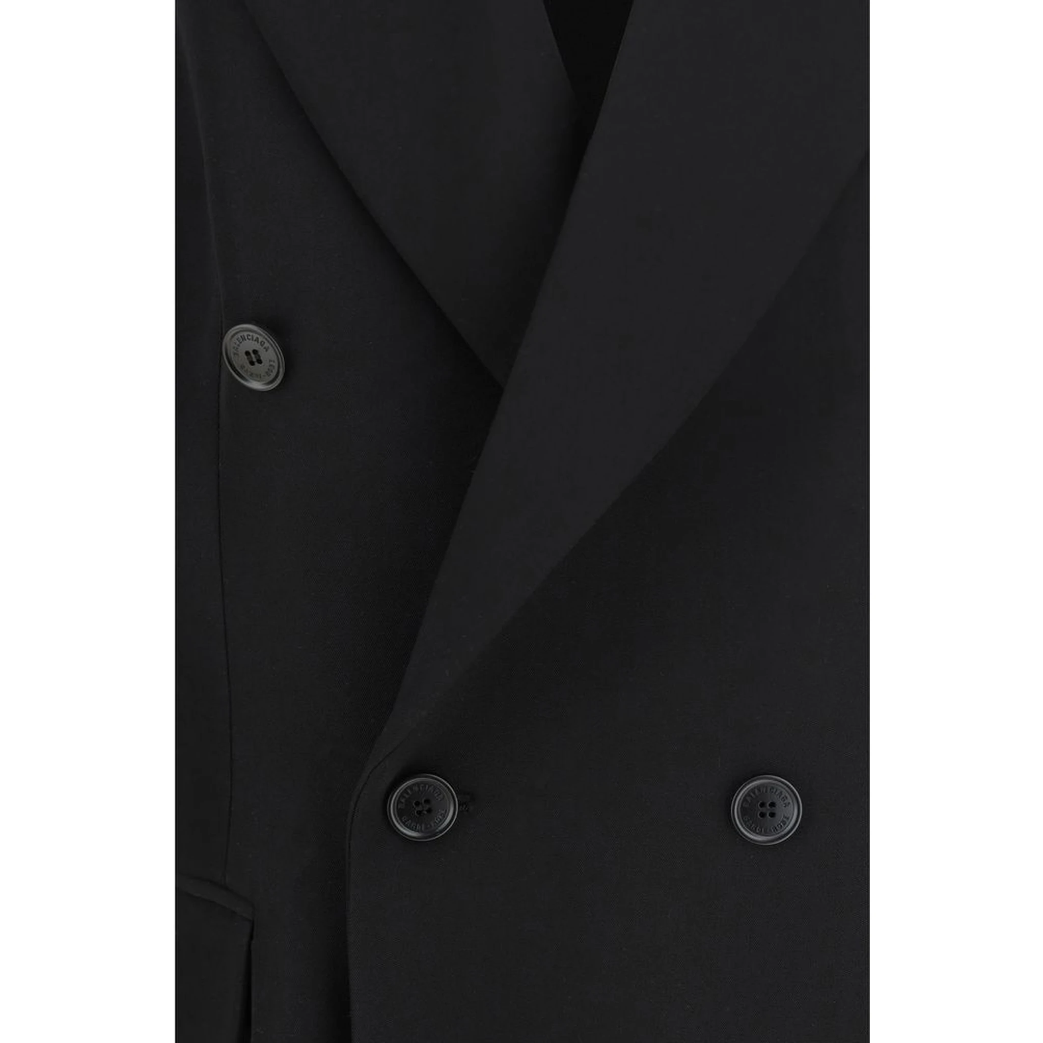 Black Wool Oves Aries Blazer