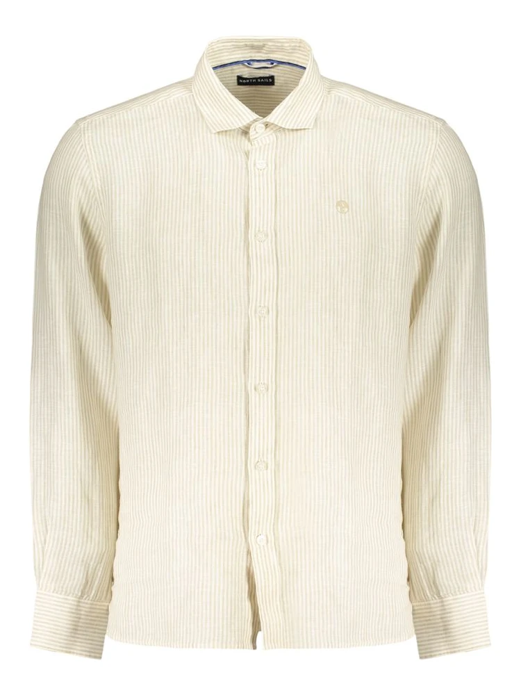 Beige Linen Shirt