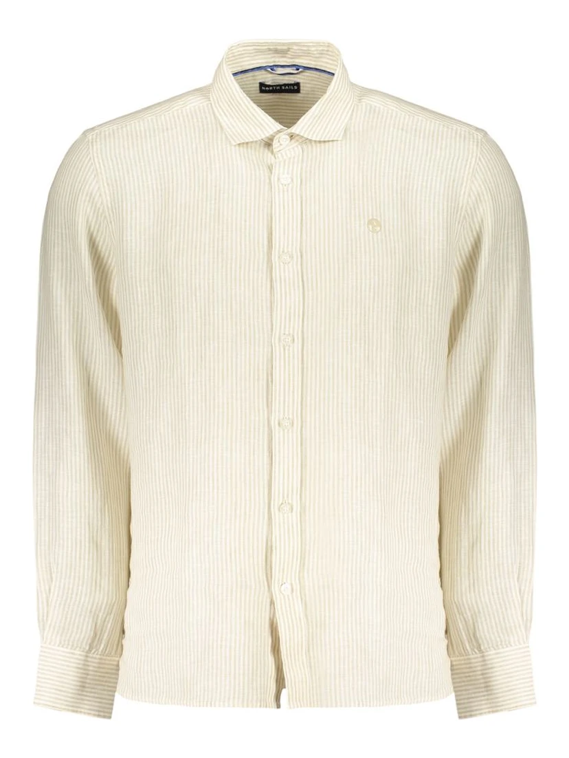Beige Linen Shirt