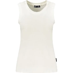 White Polyester Tank Tops