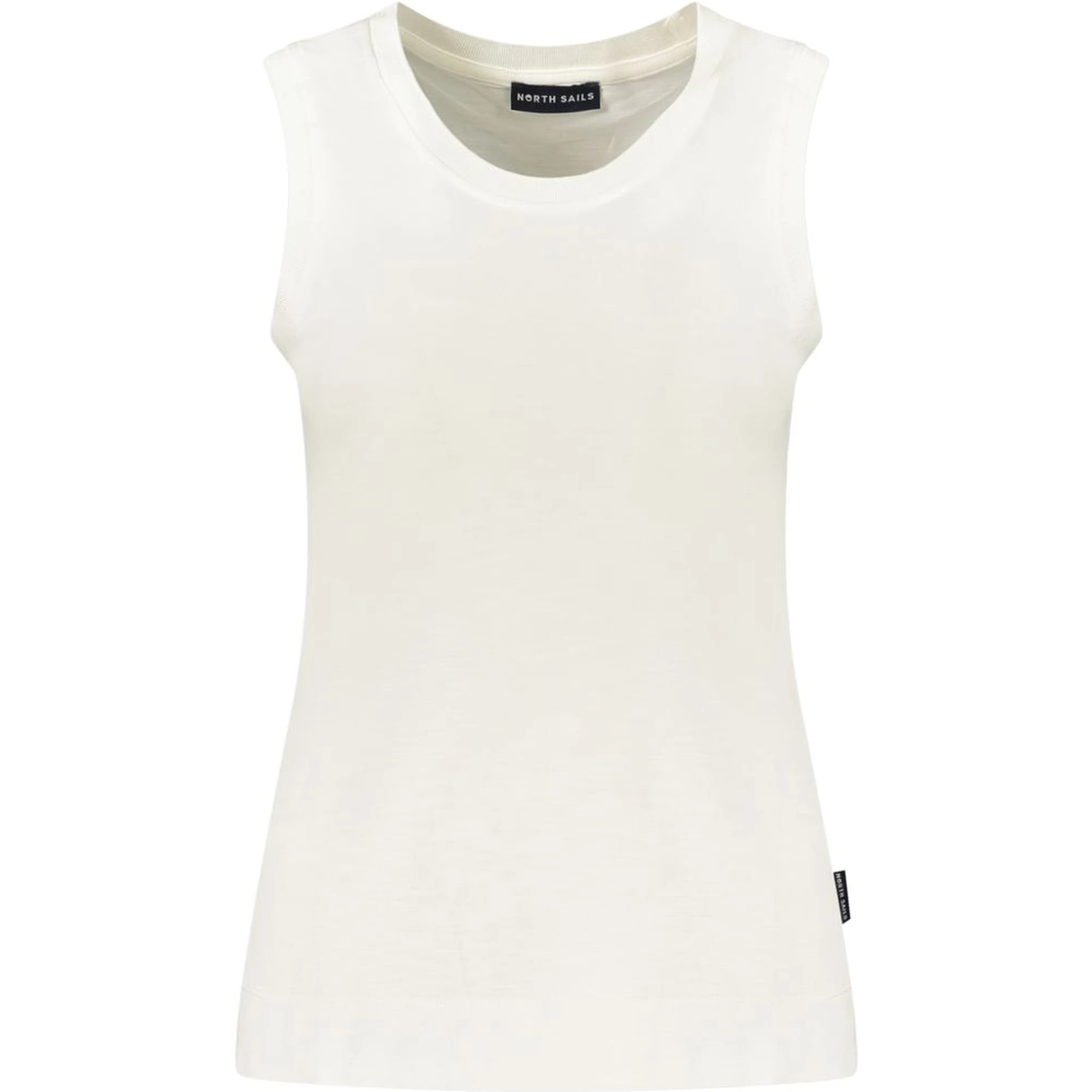 White Polyester Tank Tops