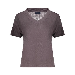 Gray Linen T-Shirt