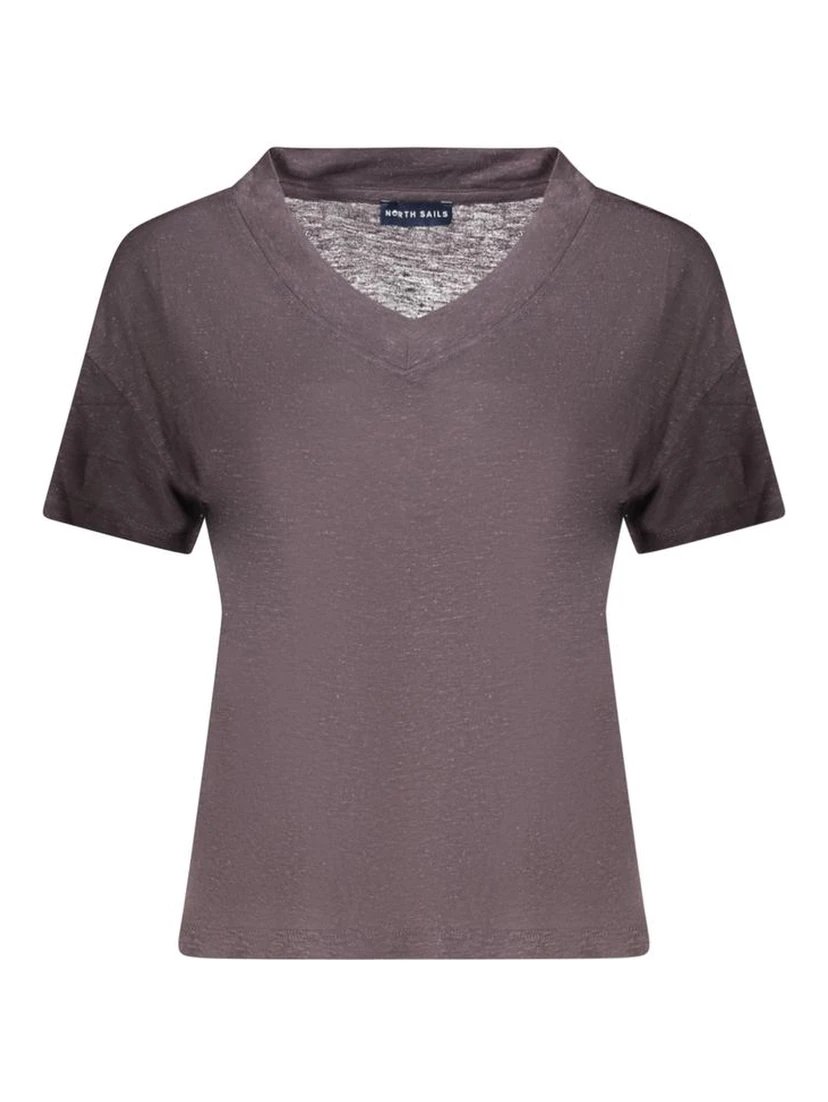 Gray Linen T-Shirt