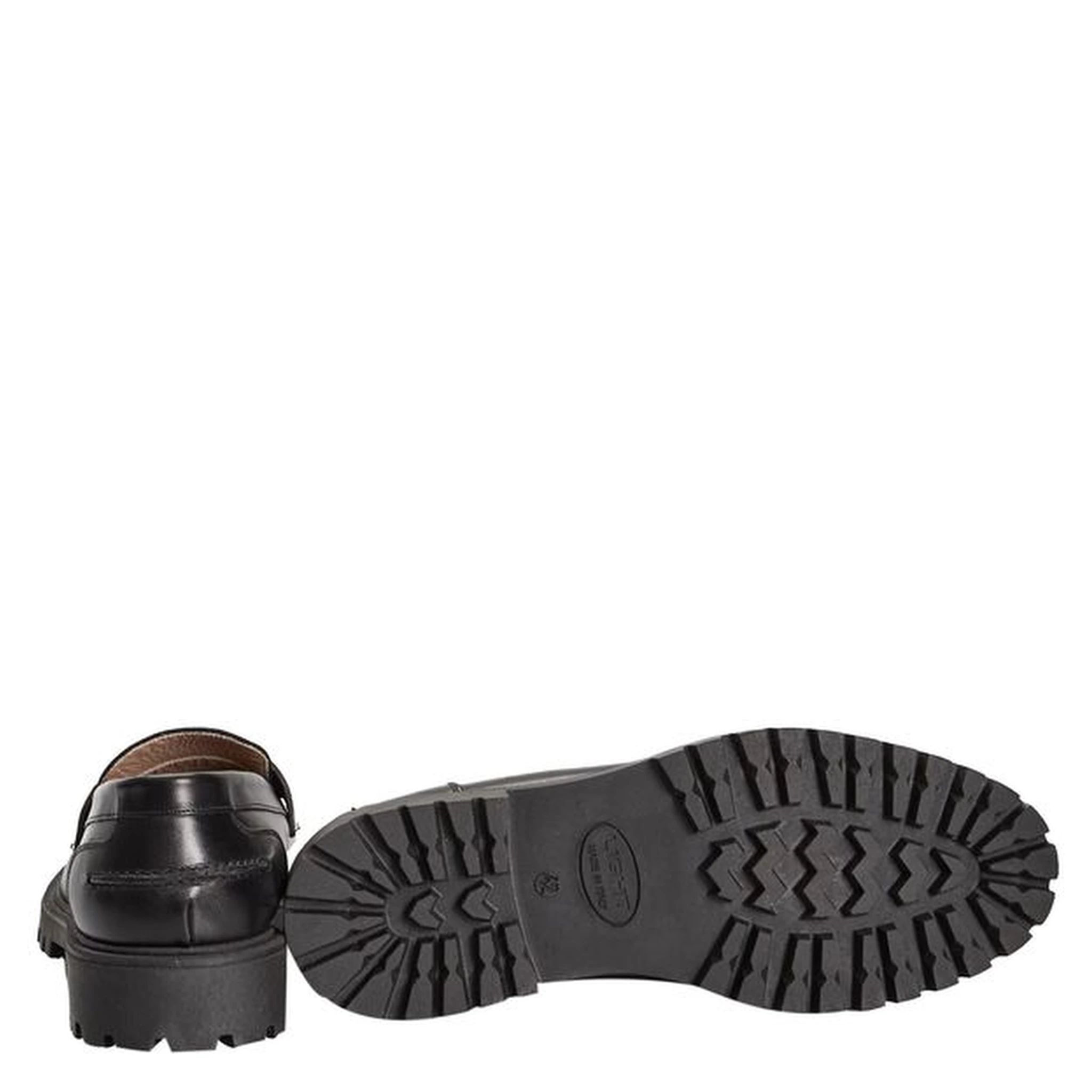 Black Calfskin Men Loafer