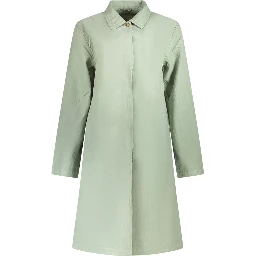 Green Cotton Coat