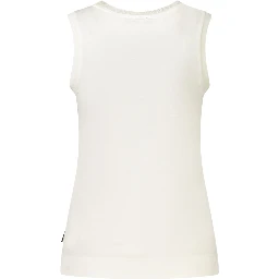 White Polyester Tank Tops