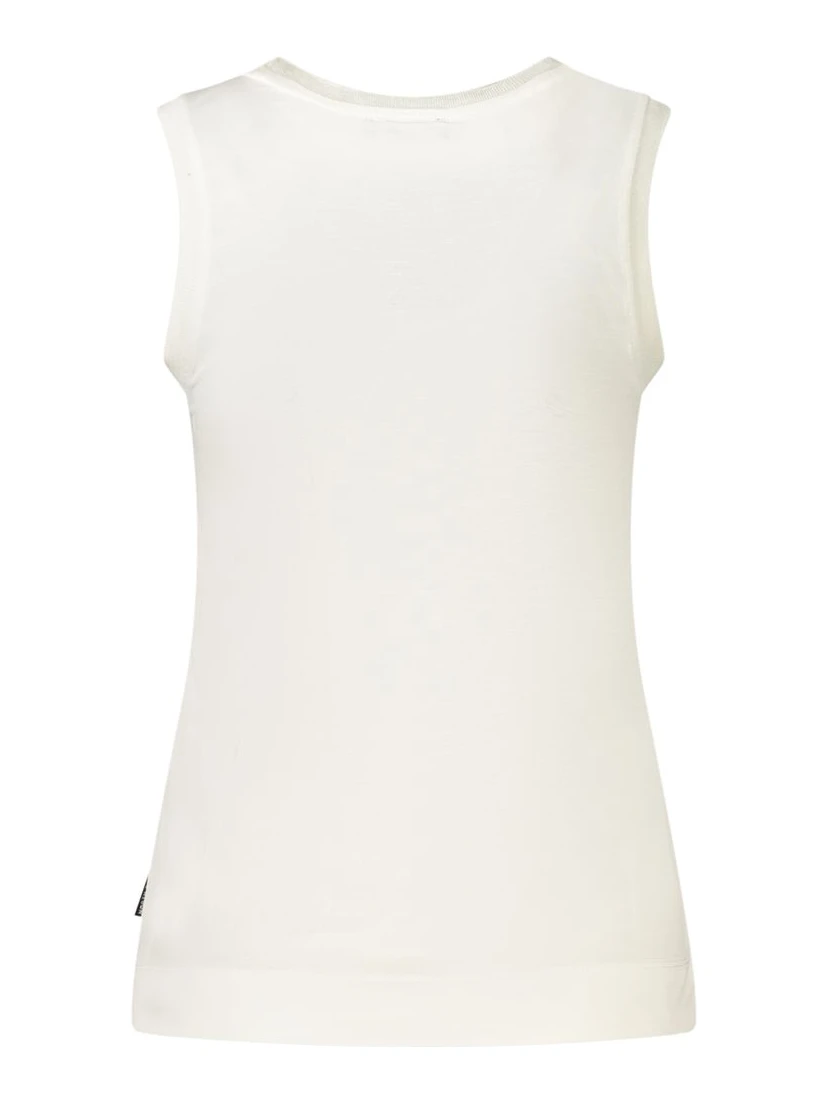 White Polyester Tank Tops