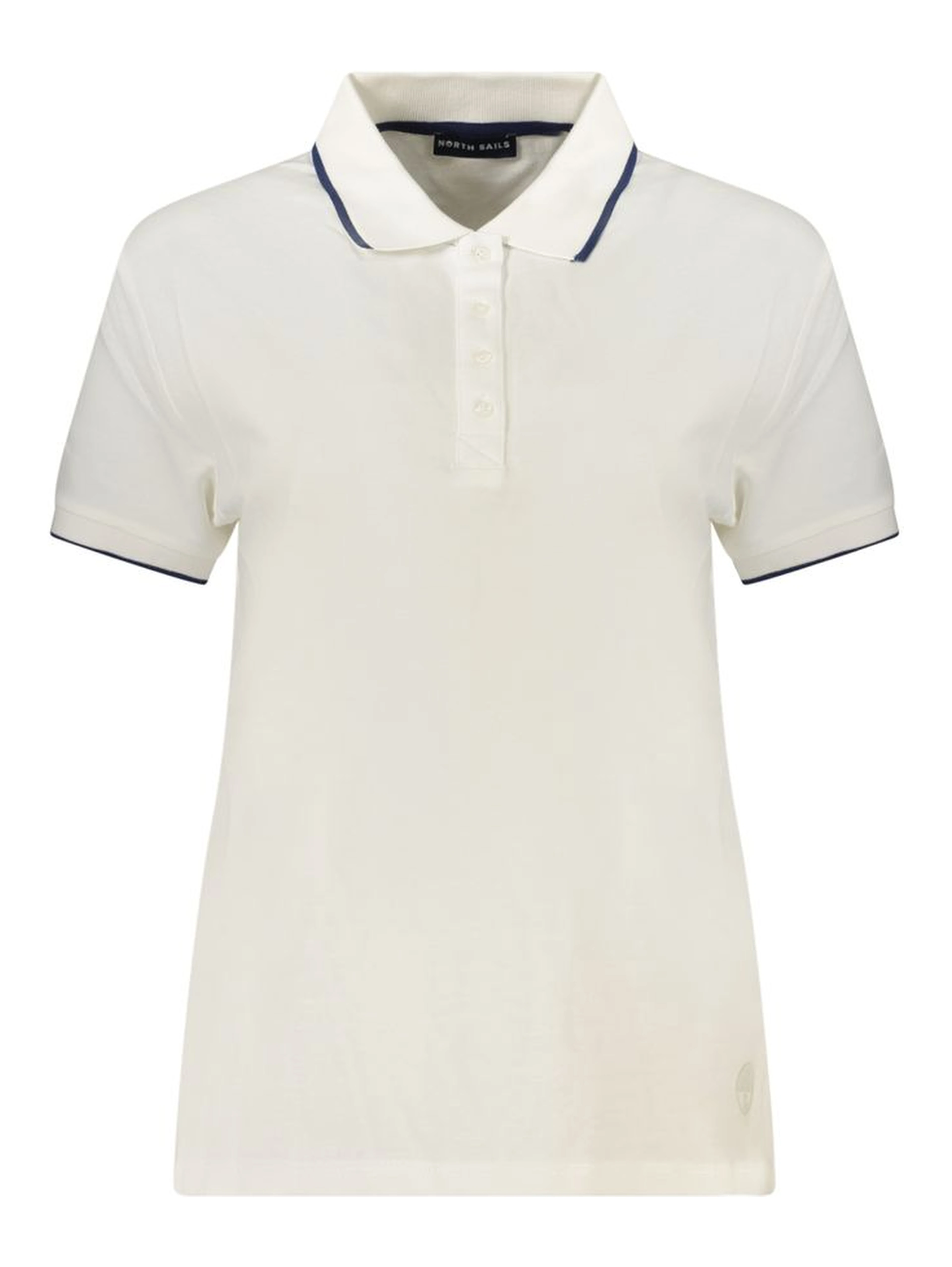 White Cotton Polo Shirt