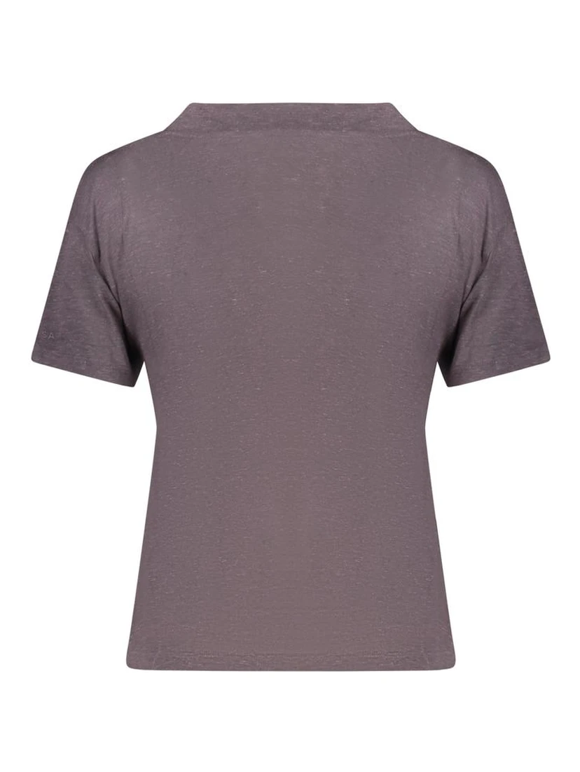 Gray Linen T-Shirt