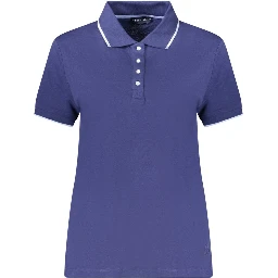 Blue Modal Womens Polo