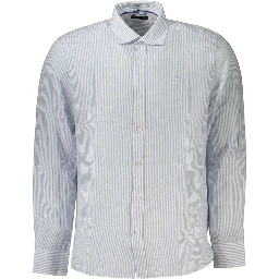 Azzurro Linen Mens Shirt