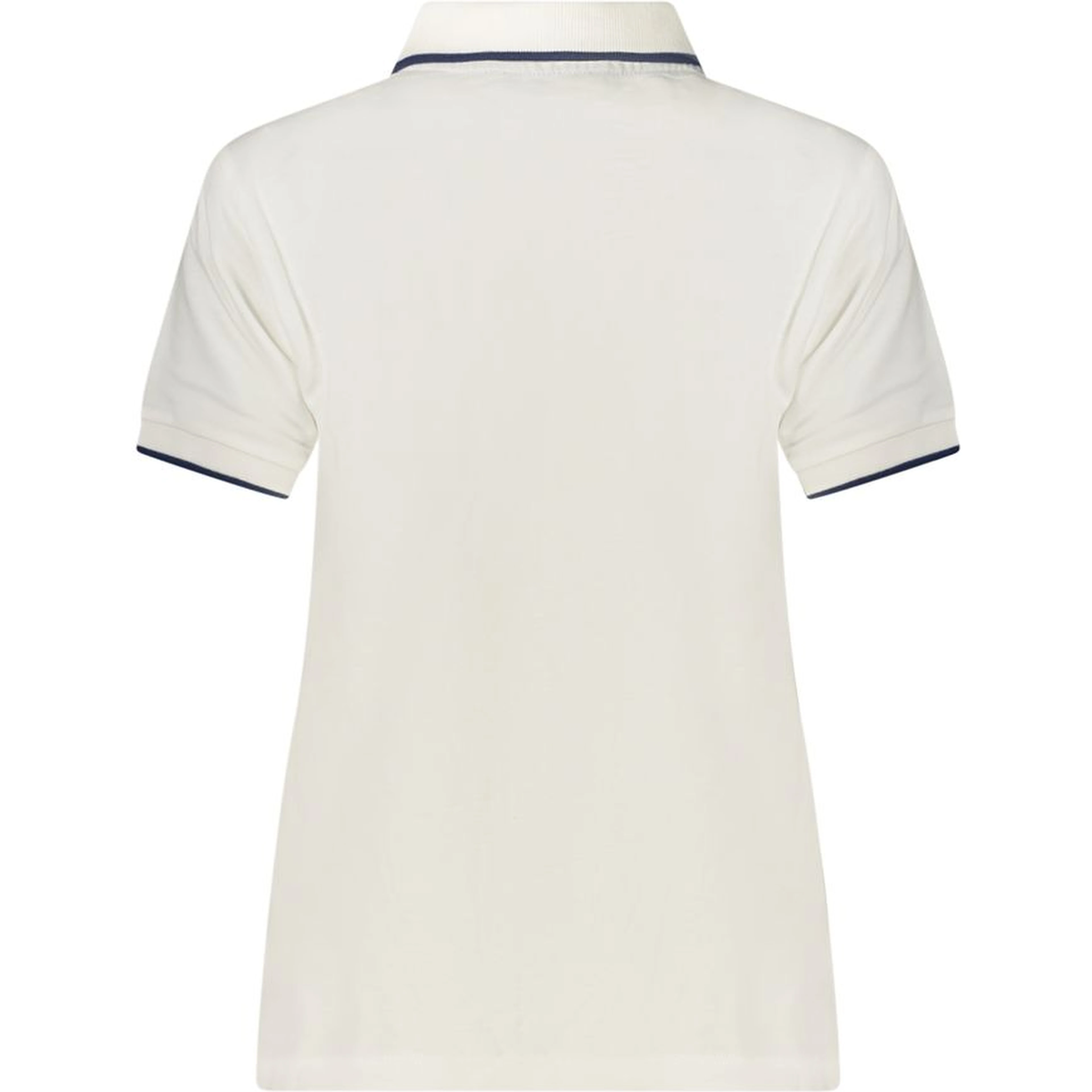 White Cotton Polo Shirt