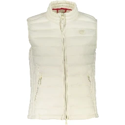 Bianco Polyester Women's Jacket