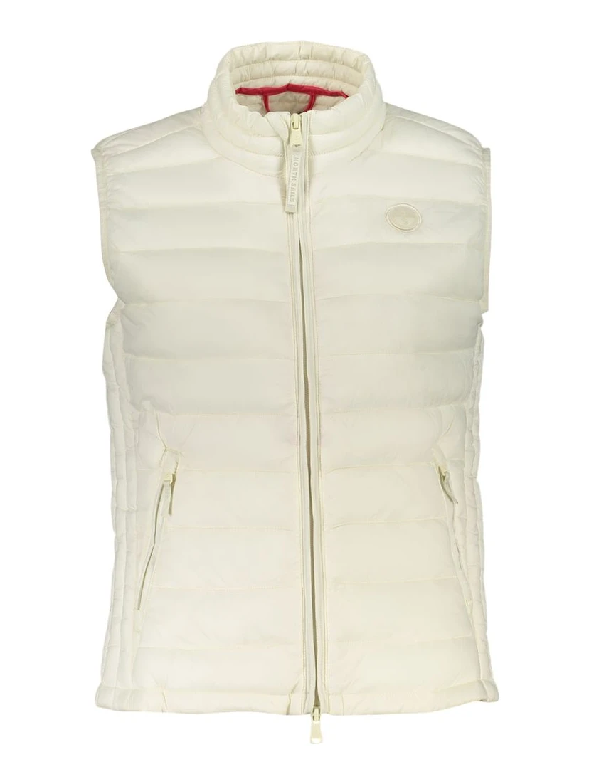 Bianco Polyester Women's Jacket