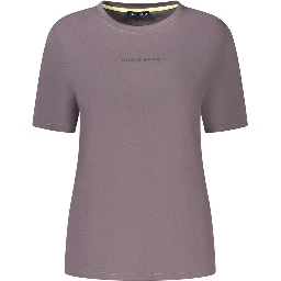 Gray Cotton Women's T-Shirt