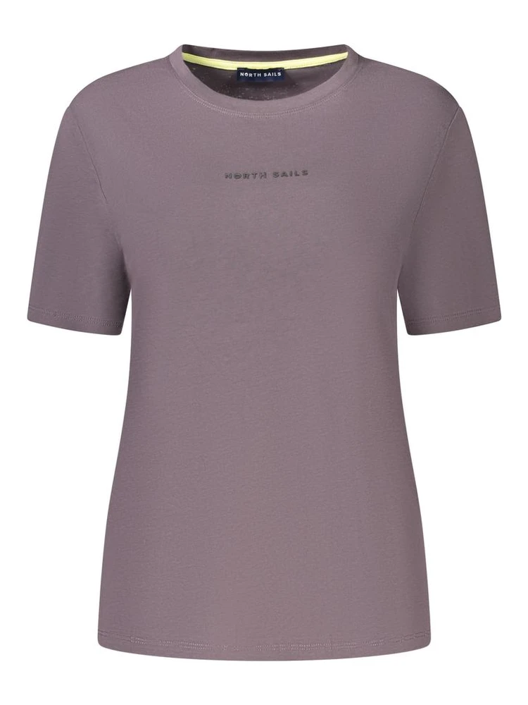 Gray Cotton Women's T-Shirt