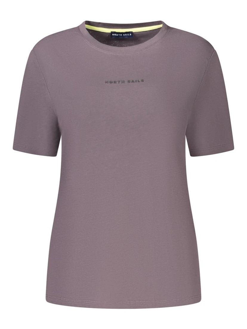 Gray Cotton Women's T-Shirt