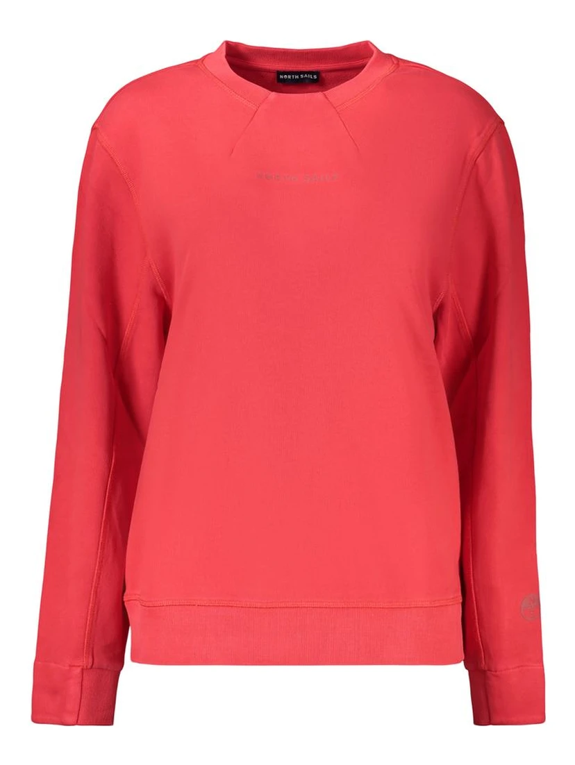 Red Cotton Sweatshirt