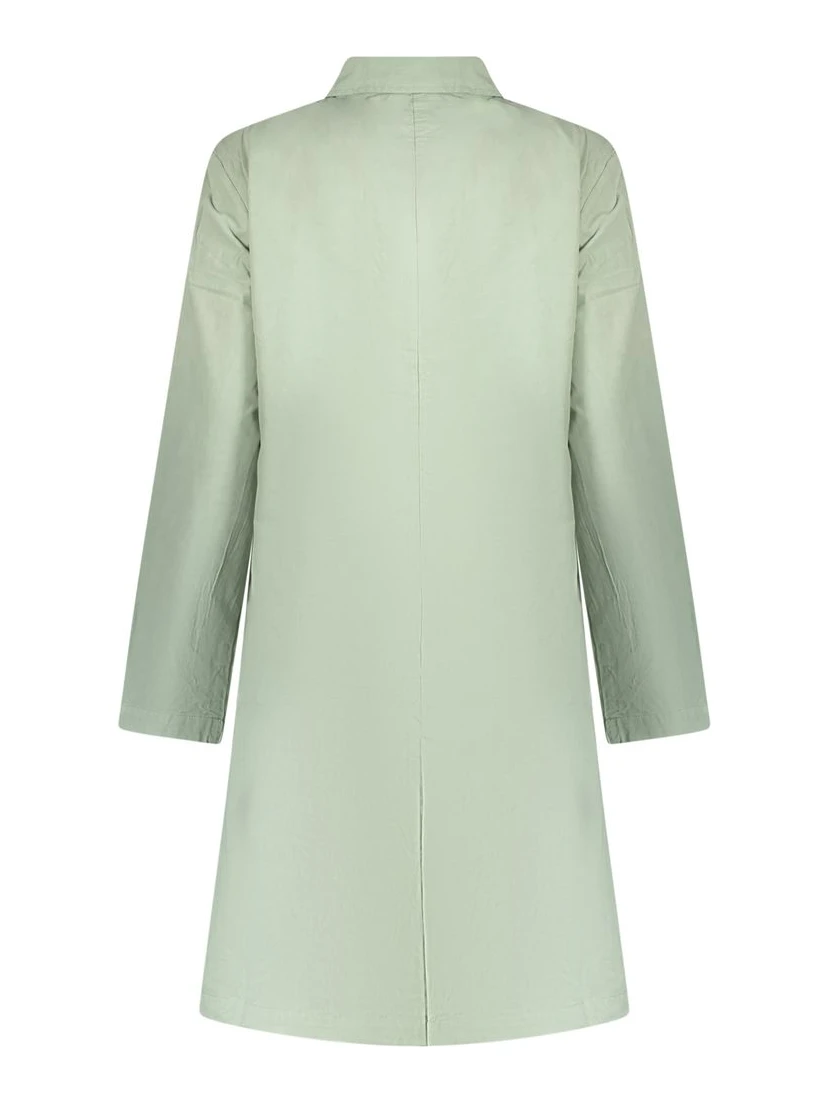 Green Cotton Coat