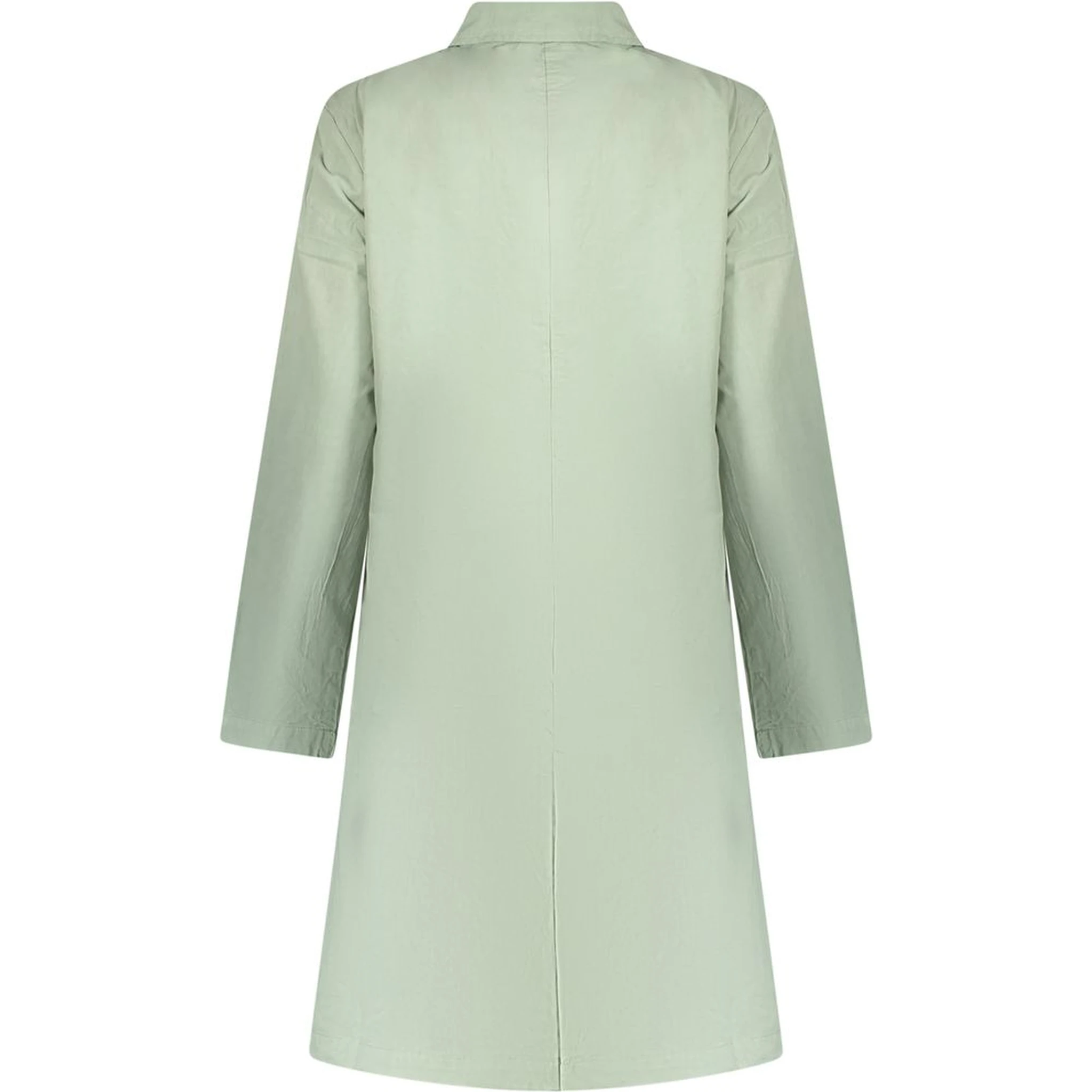 Green Cotton Coat