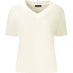 White Linen T-Shirt