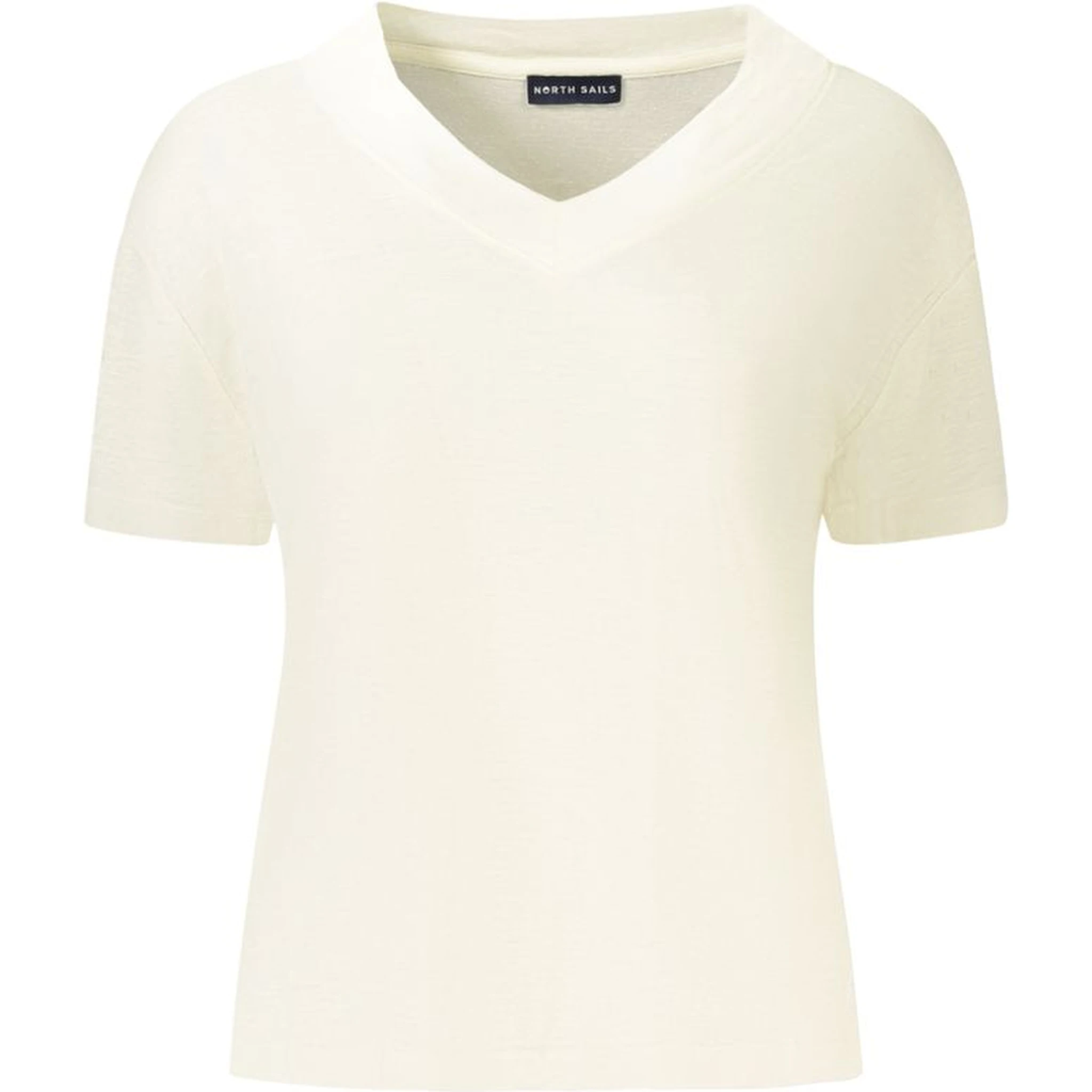 White Linen T-Shirt