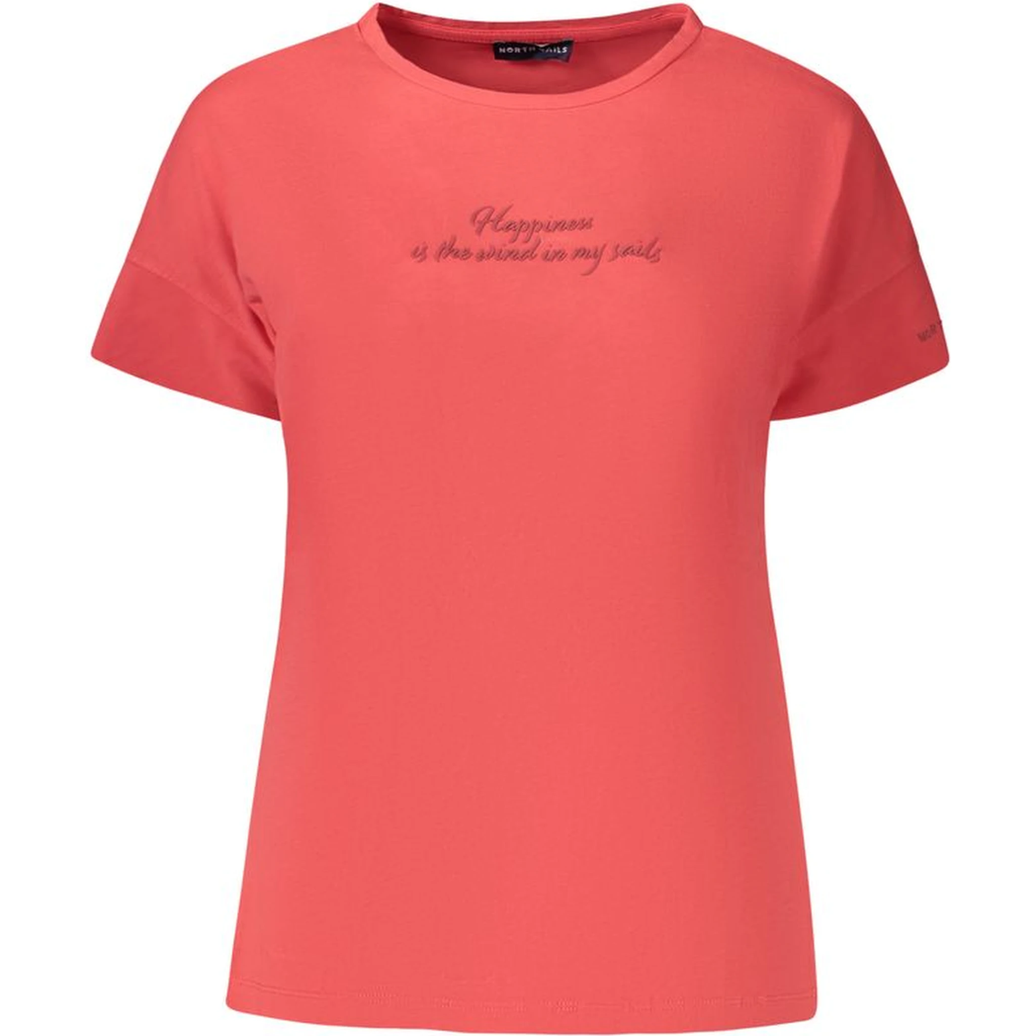 Red Cotton Women's T-Shirt