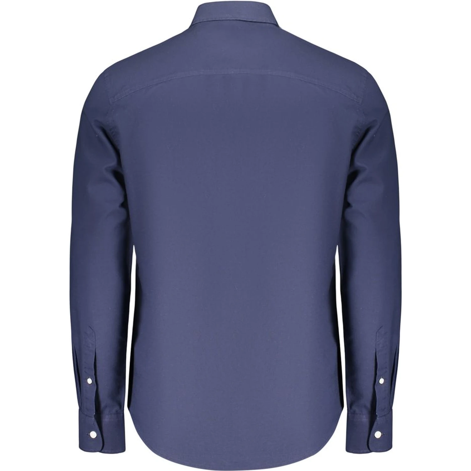 Blue Cotton Mens Shirt