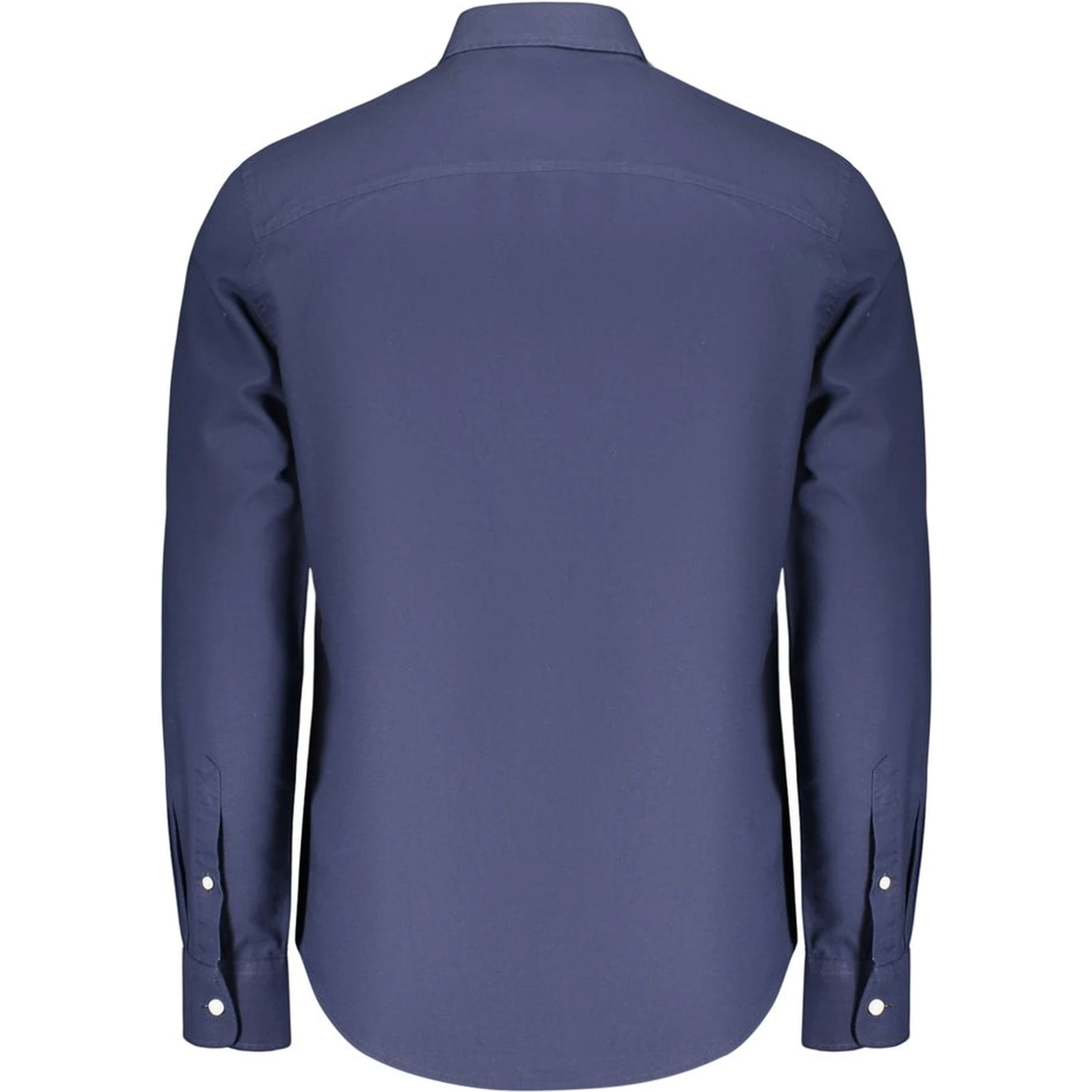 Blue Cotton Mens Shirt