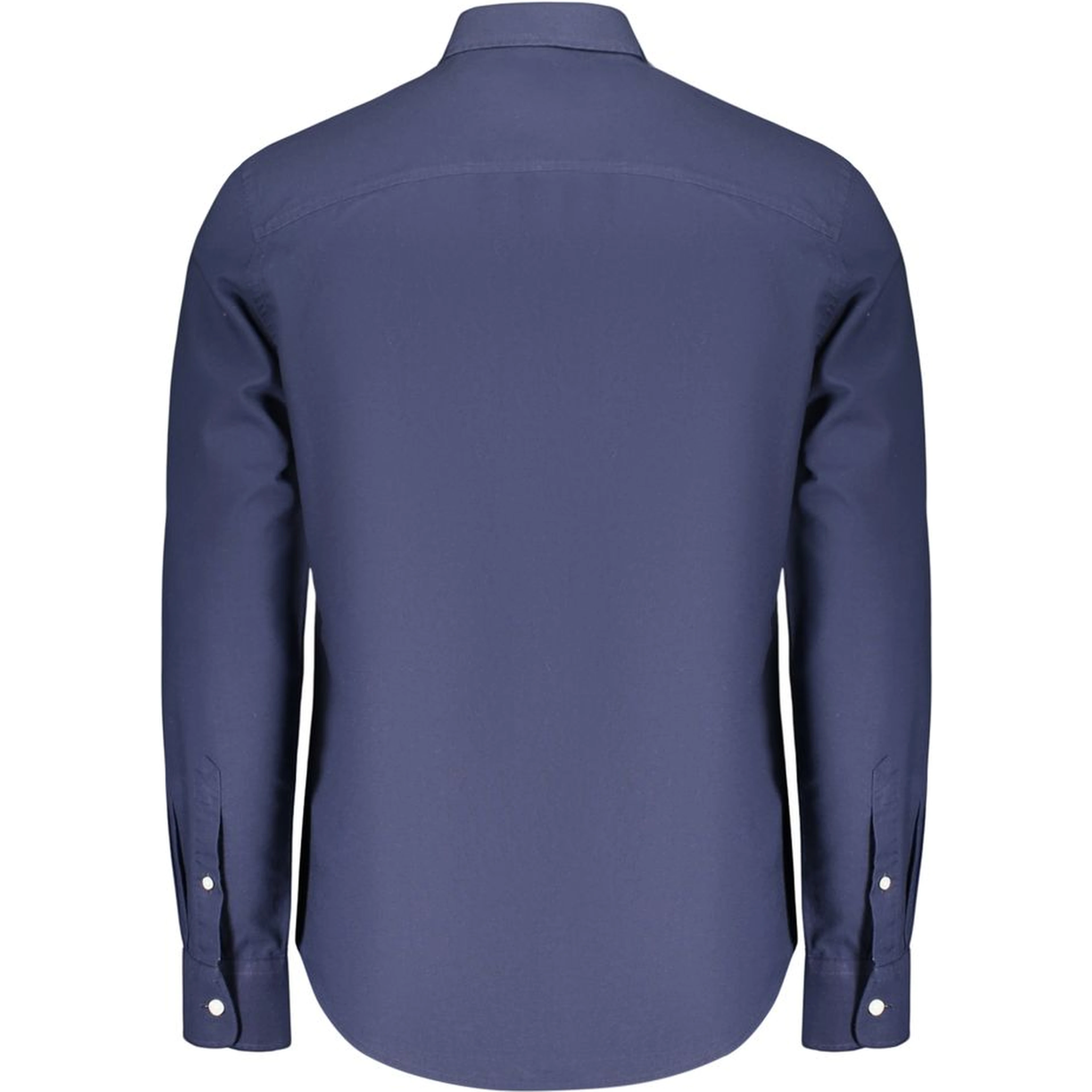 Blue Cotton Mens Shirt