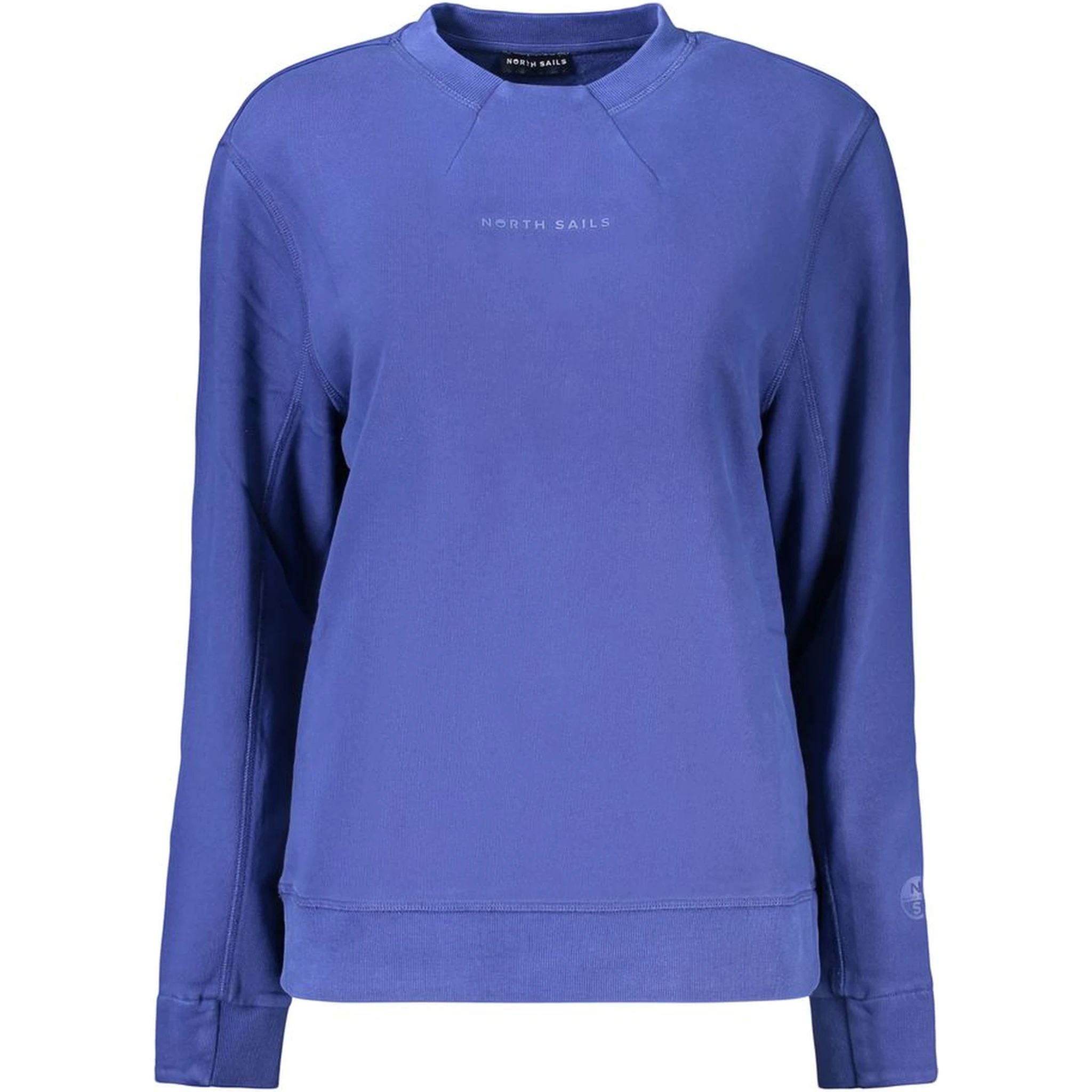 Blue Cotton Women's Sweatshirt
