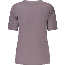 Gray Cotton Women's T-Shirt