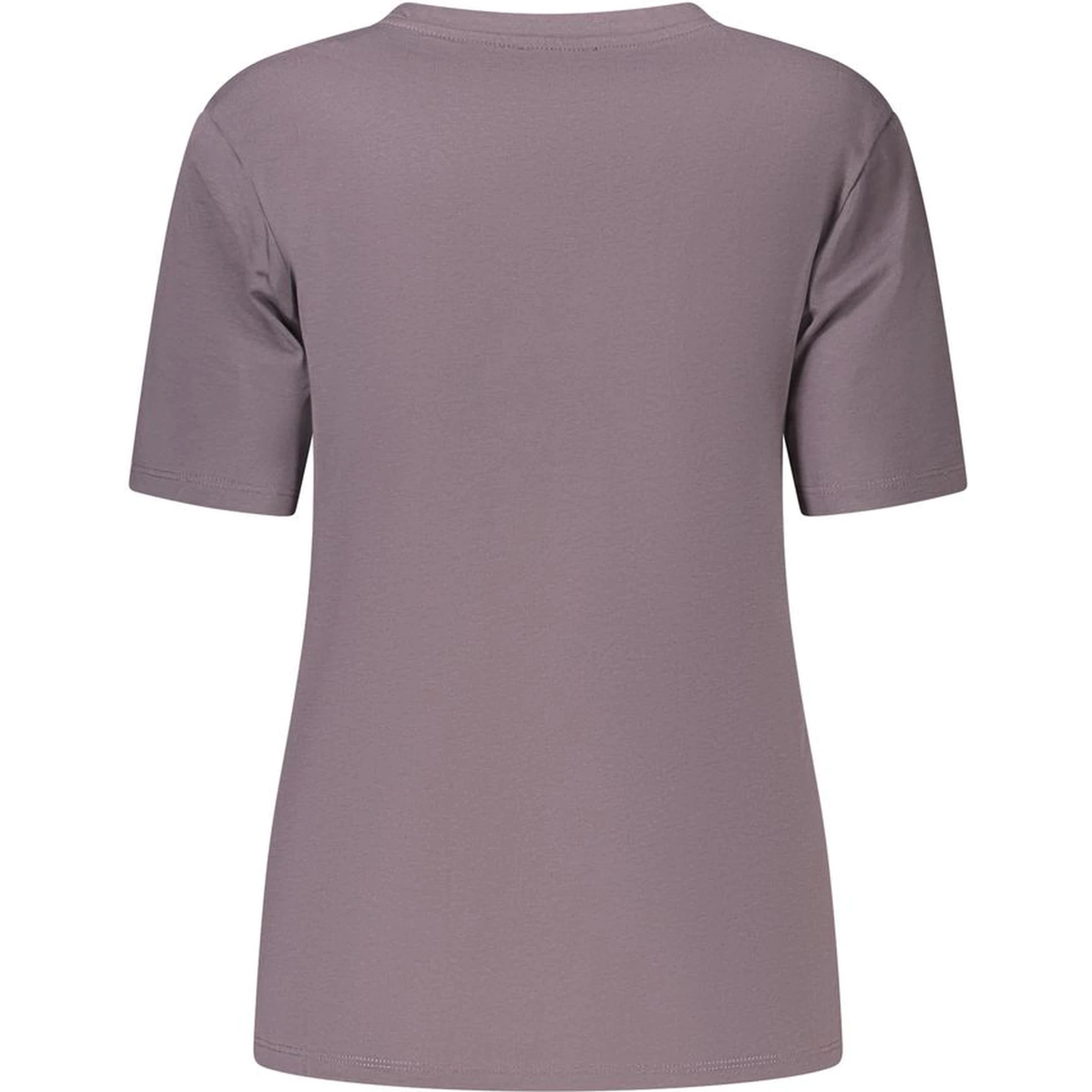 Gray Cotton Women's T-Shirt