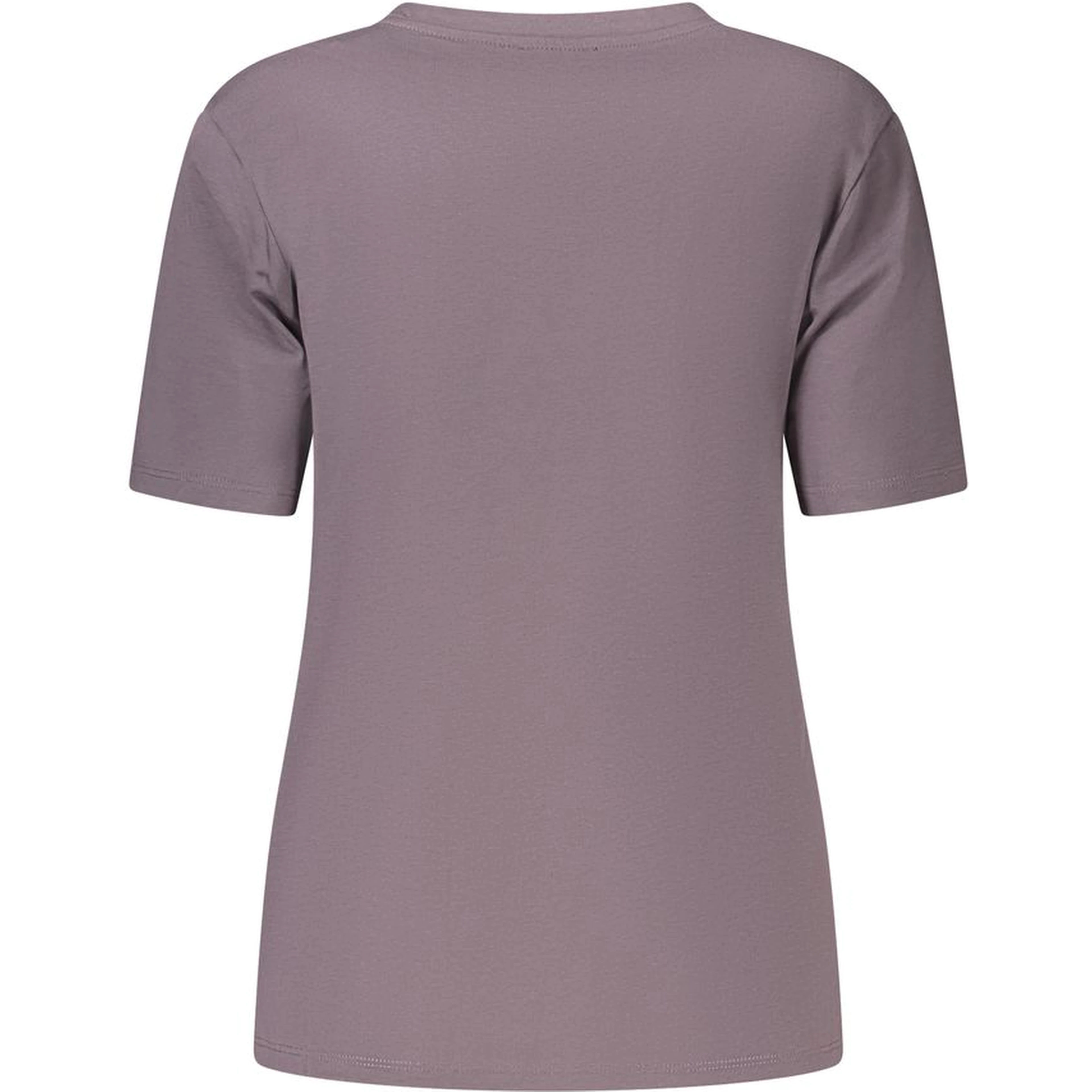 Gray Cotton Women's T-Shirt