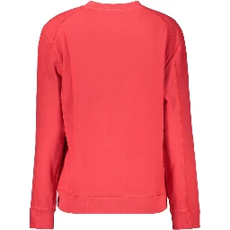 Red Cotton Sweatshirt