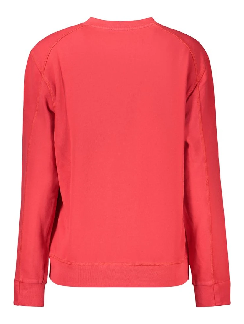 Red Cotton Sweatshirt
