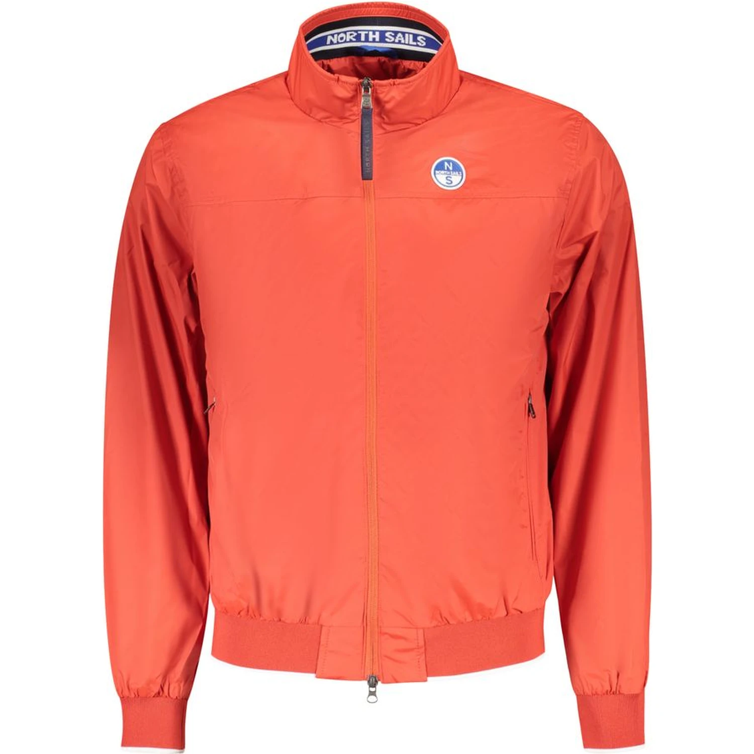 Red Polyester Men's Jacket