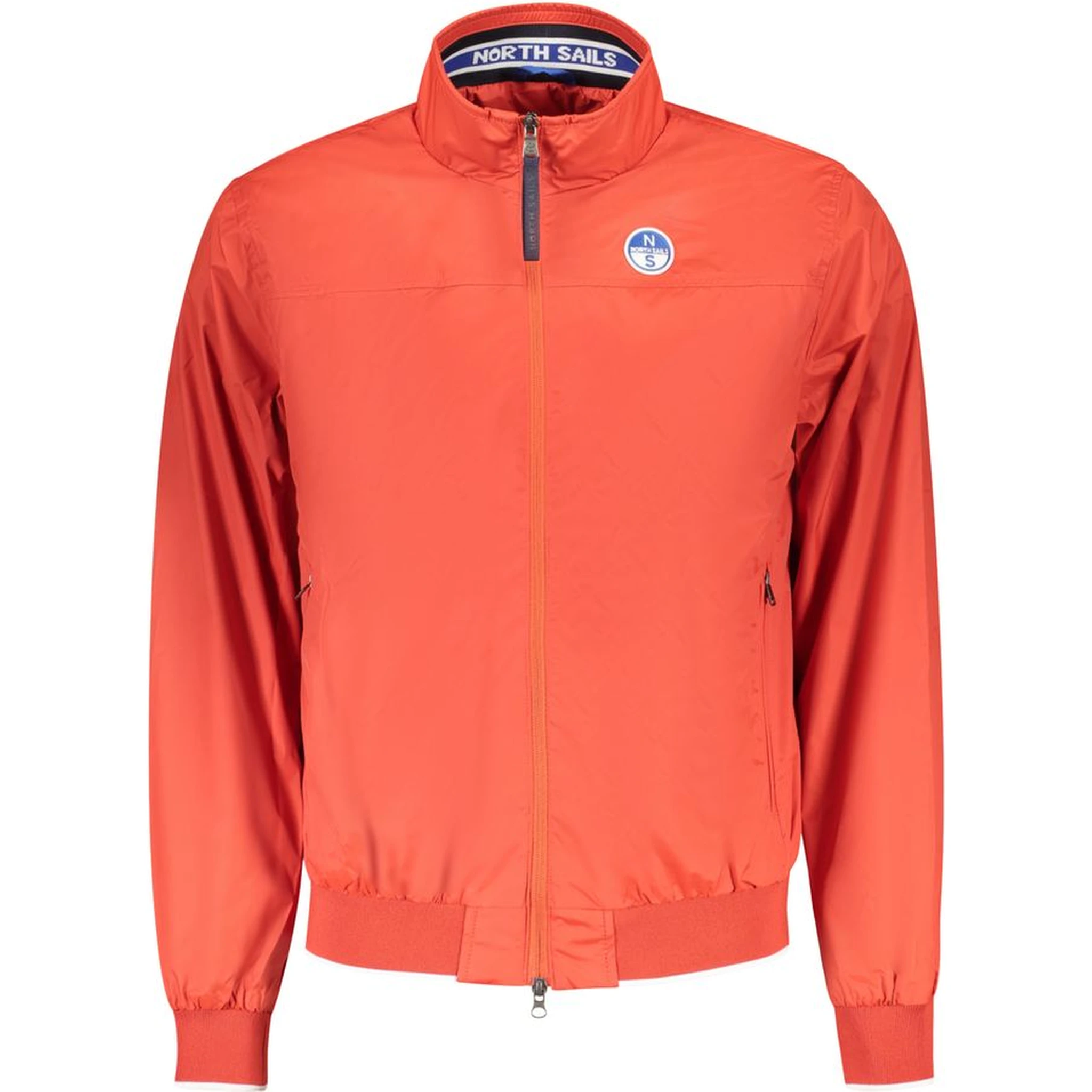 Red Polyester Men's Jacket