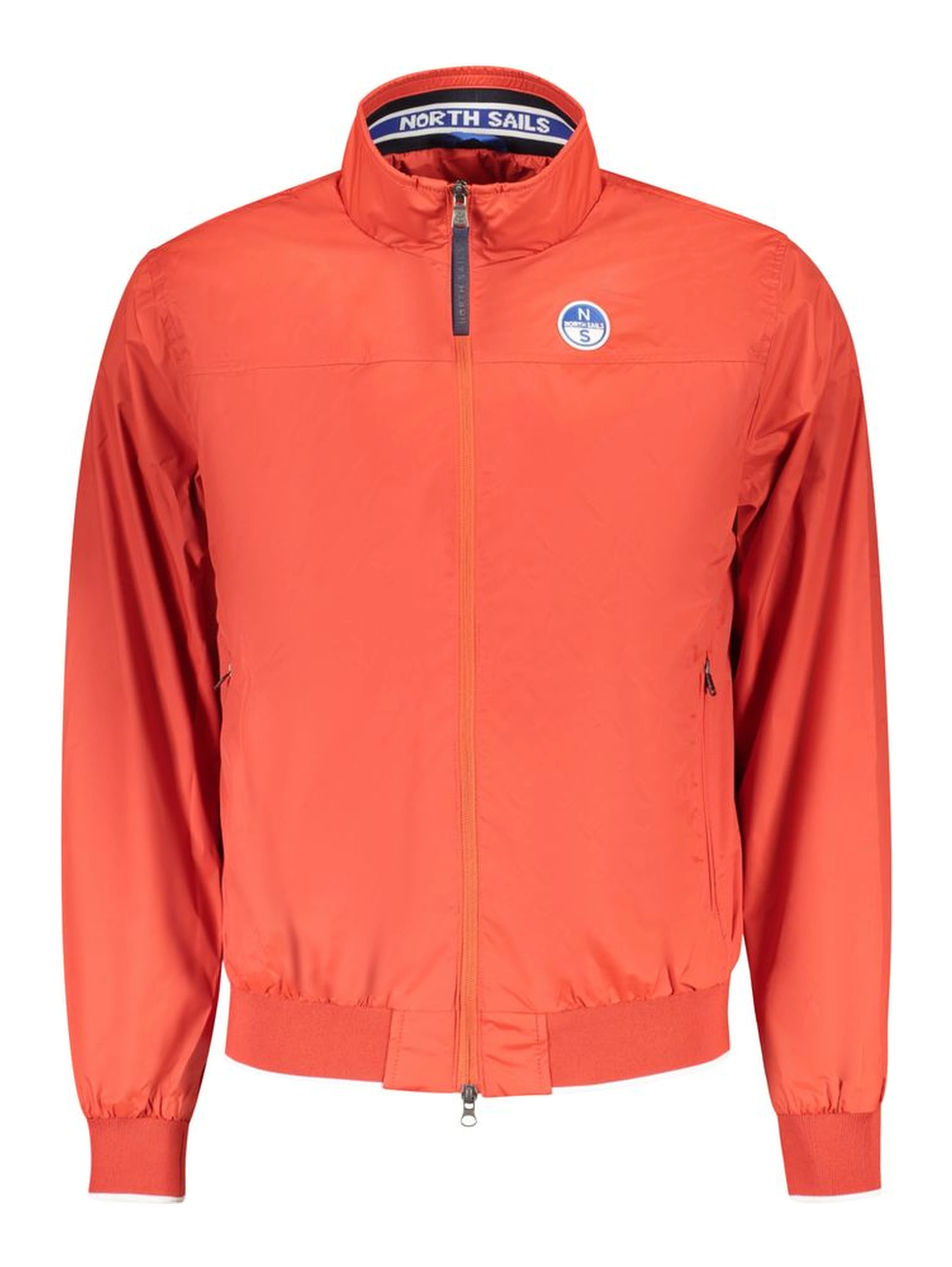 Red Polyester Men's Jacket