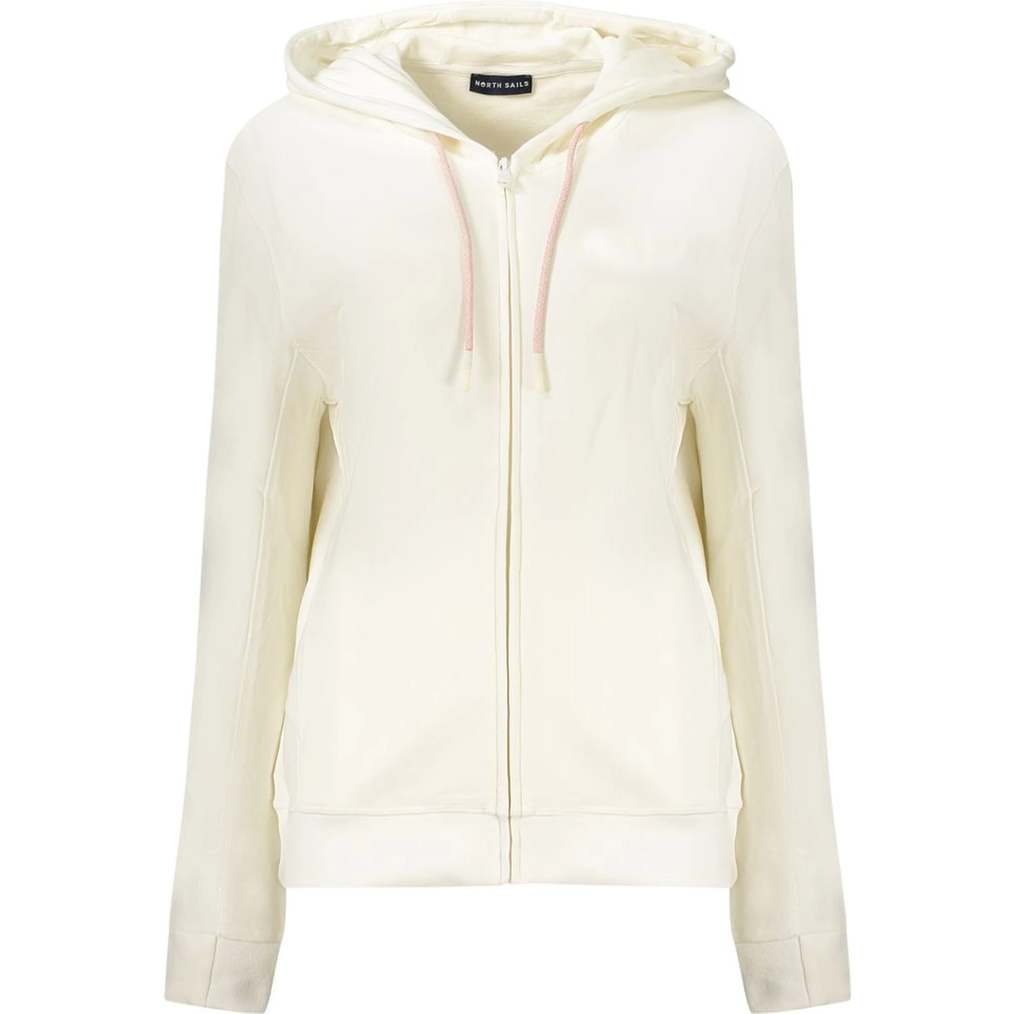 White Cotton Womens Sweatshirt