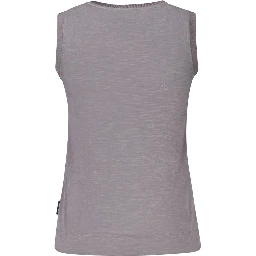 Gray Polyester Tank Tops