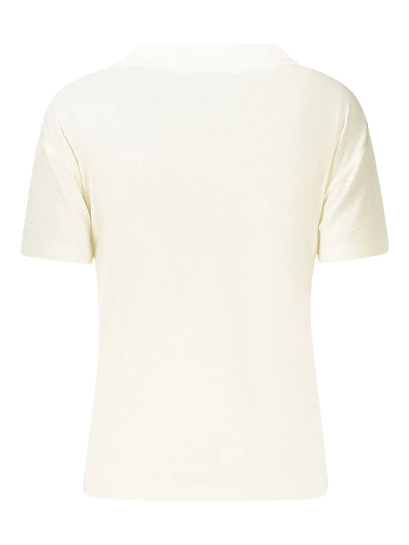 White Linen T-Shirt