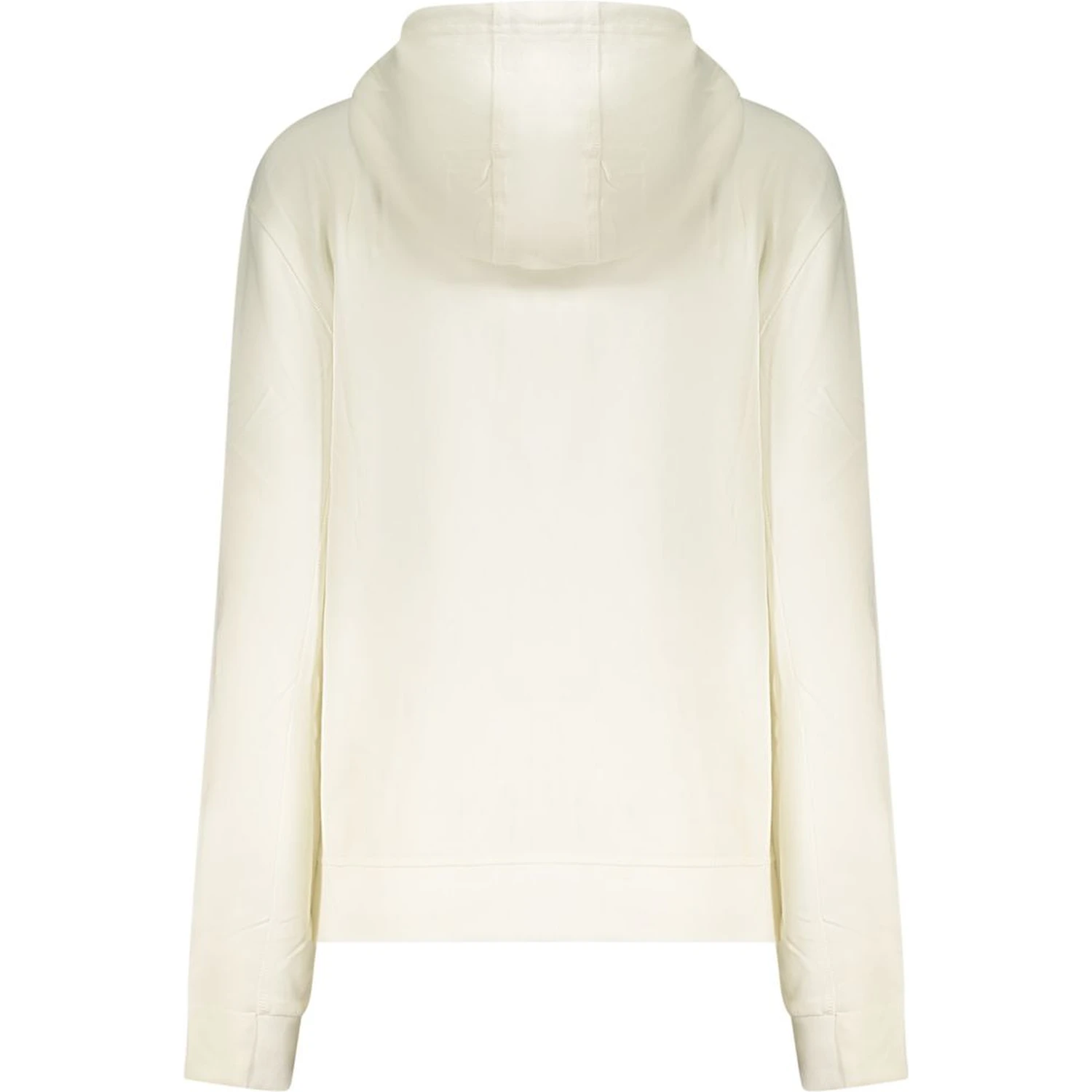 White Cotton Womens Sweatshirt
