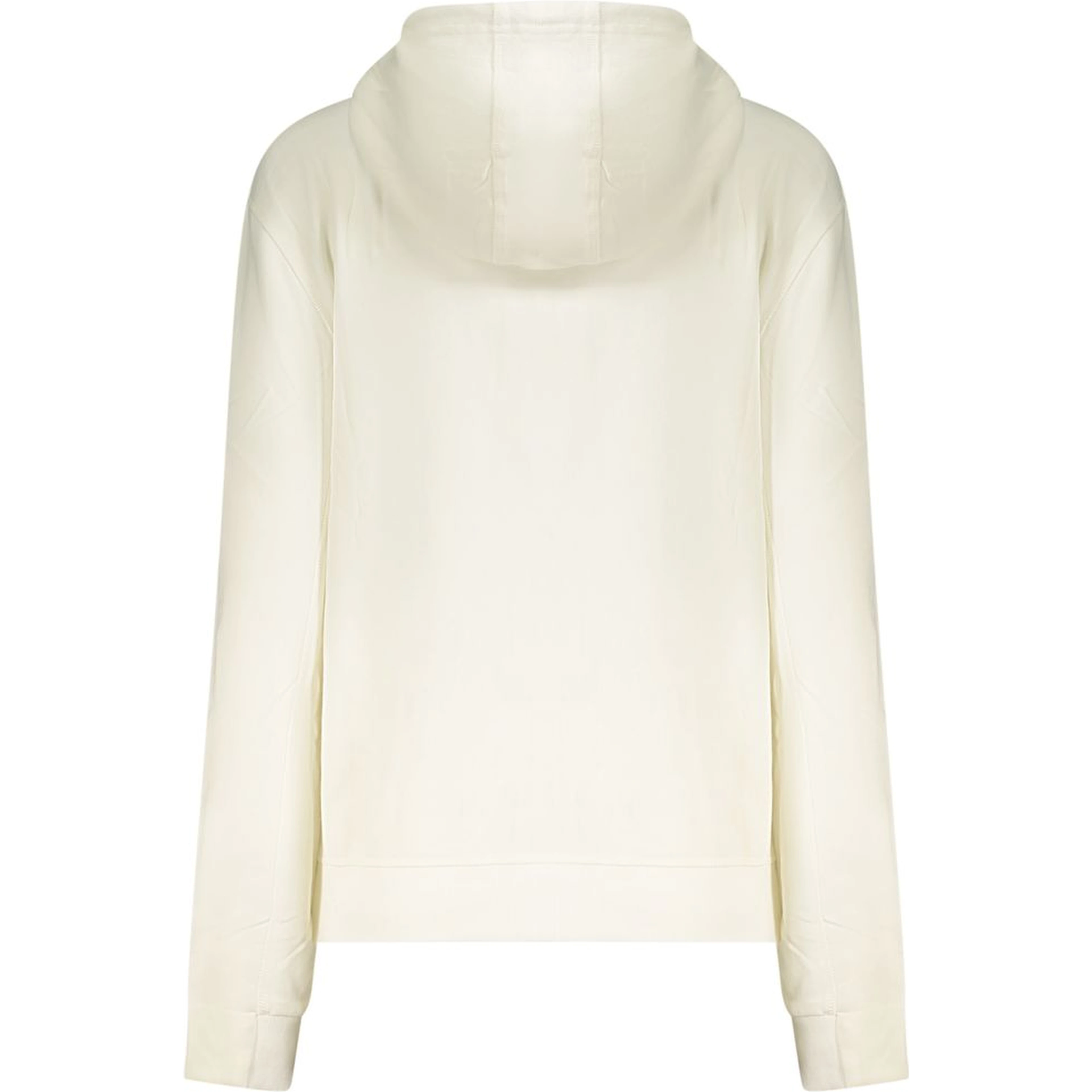 White Cotton Womens Sweatshirt