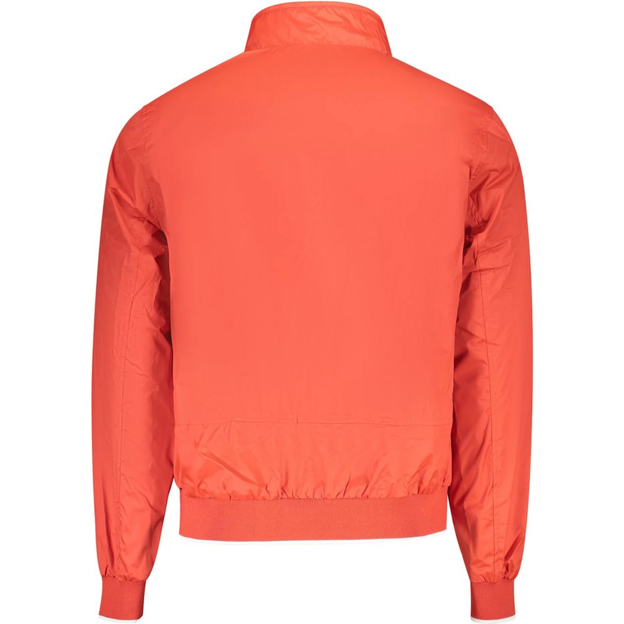 Red Polyester Men's Jacket